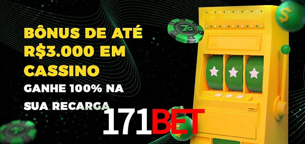 171Bet melhor bônus de depósito